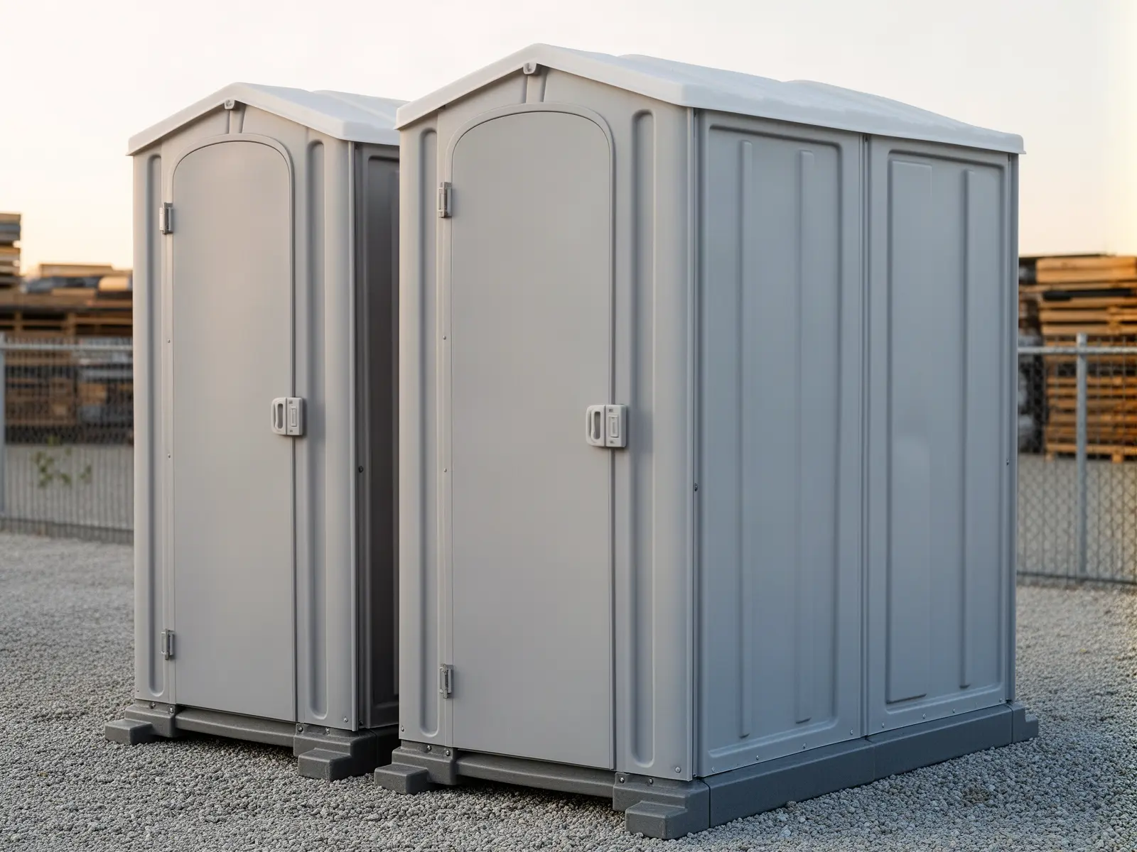 Clean porta potty unit from Seven Lakes Porta Potty Rental in Dallas, TX